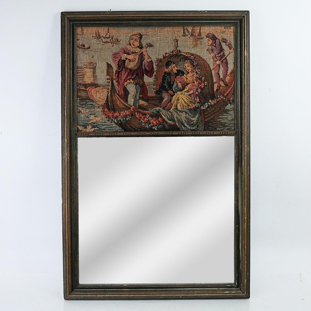 Vintage Continental Trumeau Mirror (1 of 4)