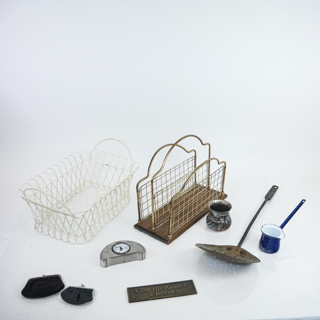 Assembled Group of Metal Decorative Items (6) (1 of 9)