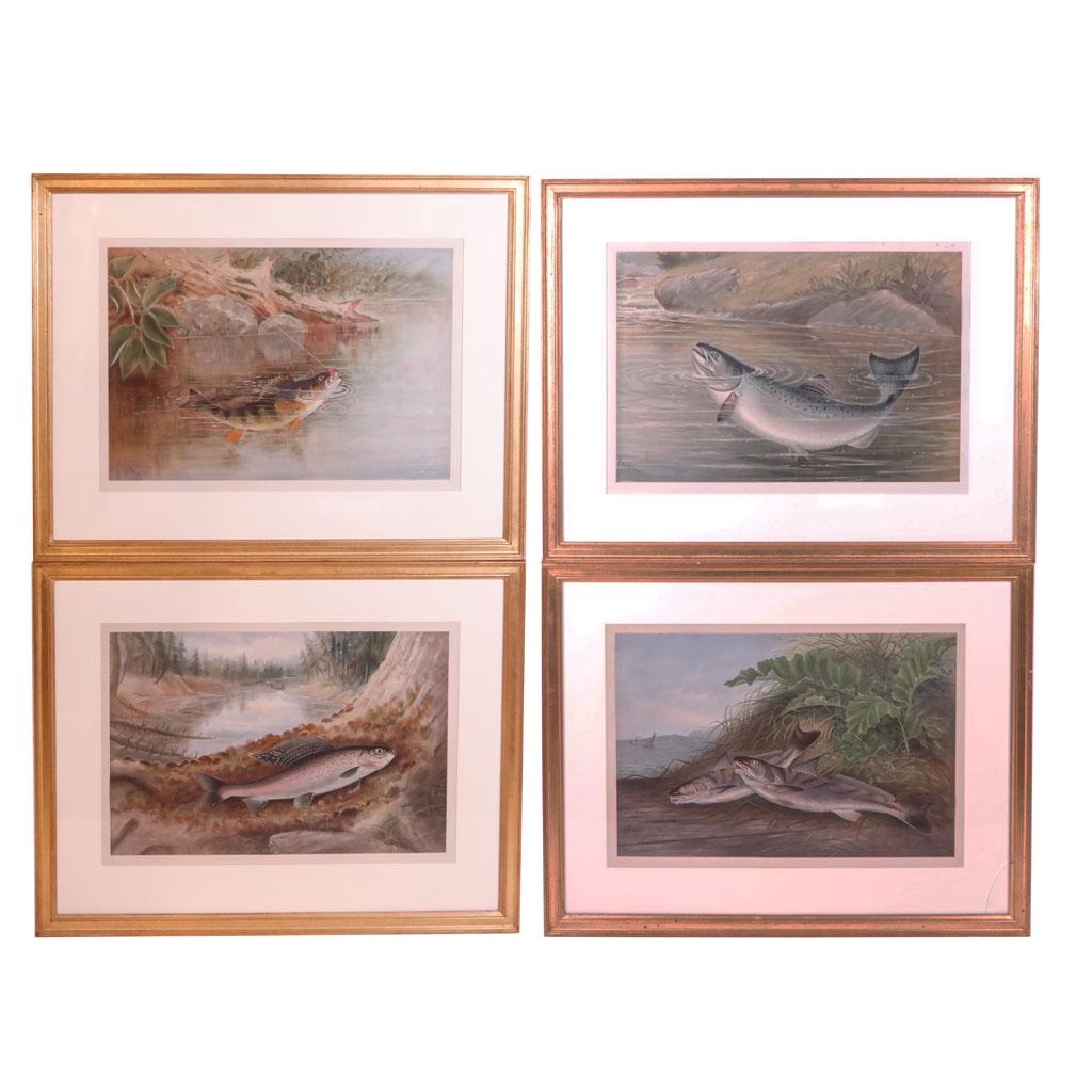 After S.A. KILBOURNE: Four Color Prints (1 of 19)