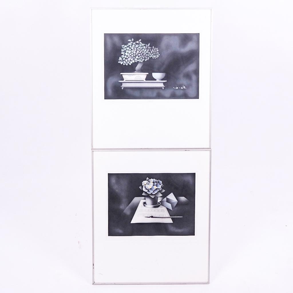 2 "Essai" Mezzotints by Mario AVATI (1921-2009) (1 of 15)