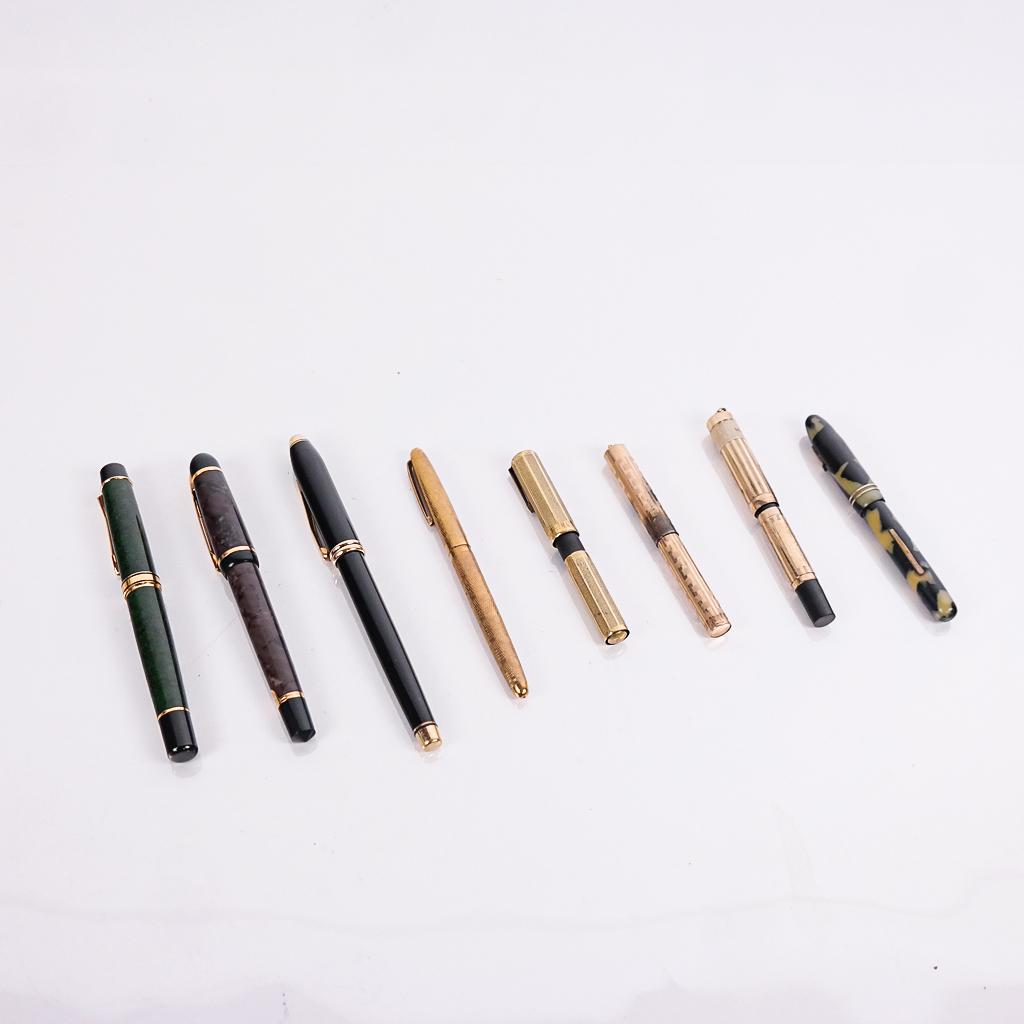 8 Assorted Fountain Pens (1 of 8)