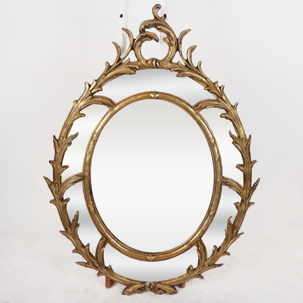 George III-Style Giltwood Mirror (1 of 9)