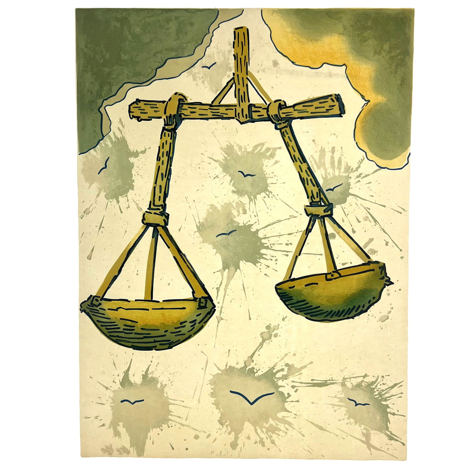Salvador DALI: "Libra" - Lithograph (1 of 8)