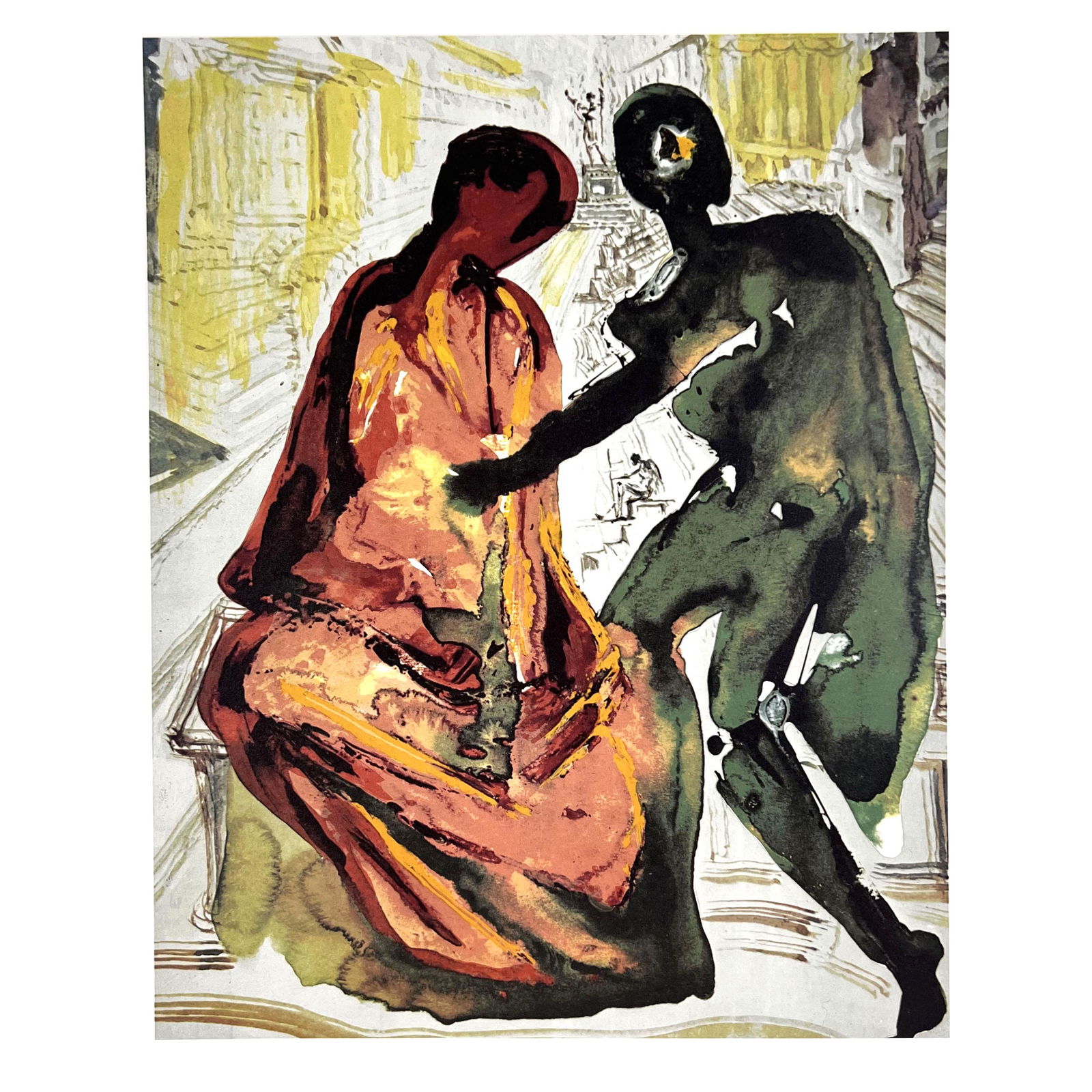 Salvador DALI: "Anthony & Cleopatra" - Litho. (1 of 8)