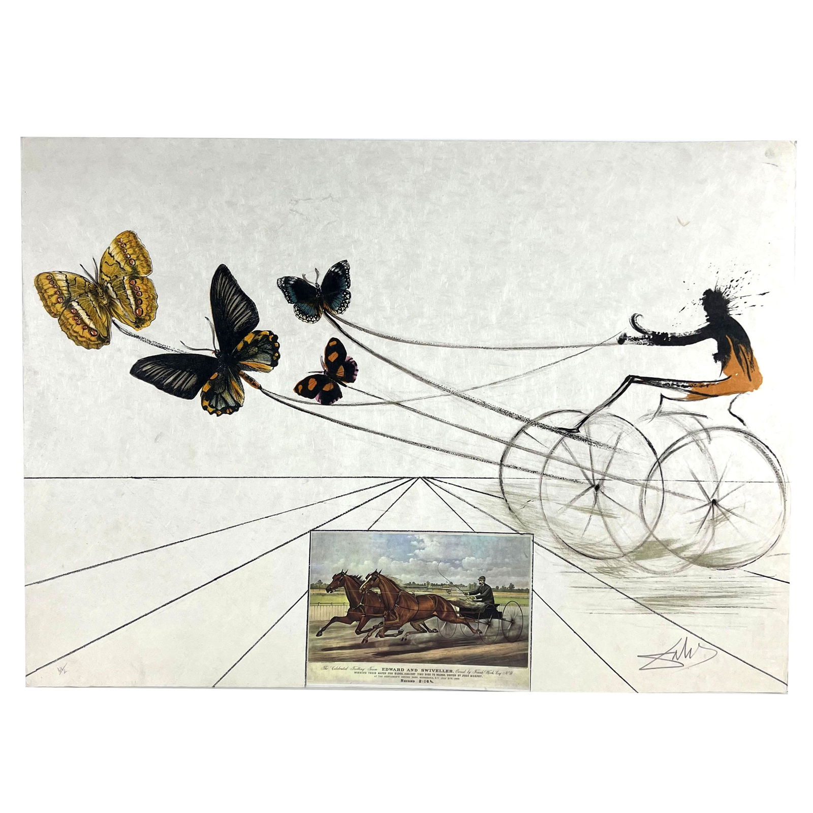 DALI / Currier & Ives: "Edward & Swiveller" -Litho (1 of 12)