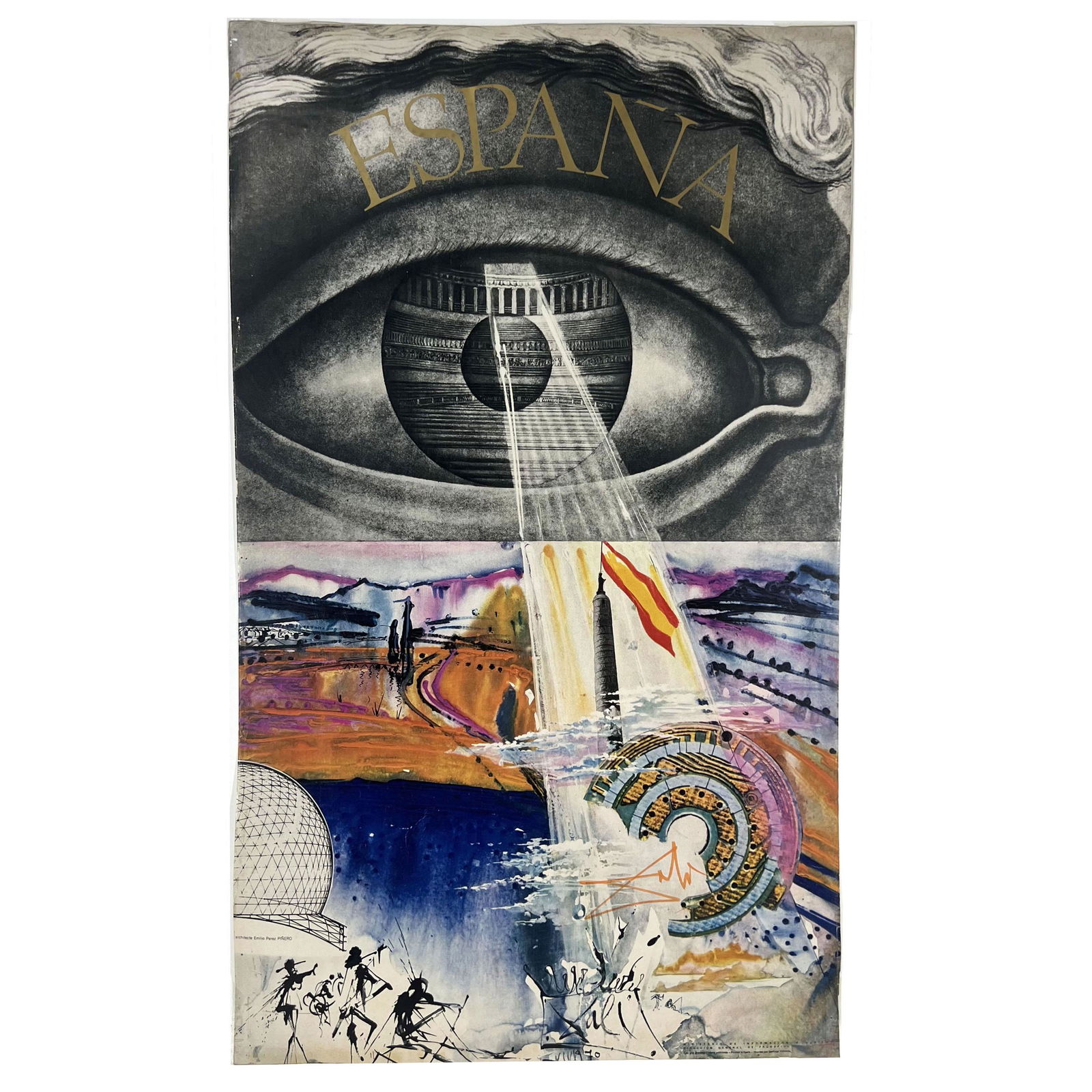 Salvador DALI: "Espana" - Lithographic Poster (1 of 10)