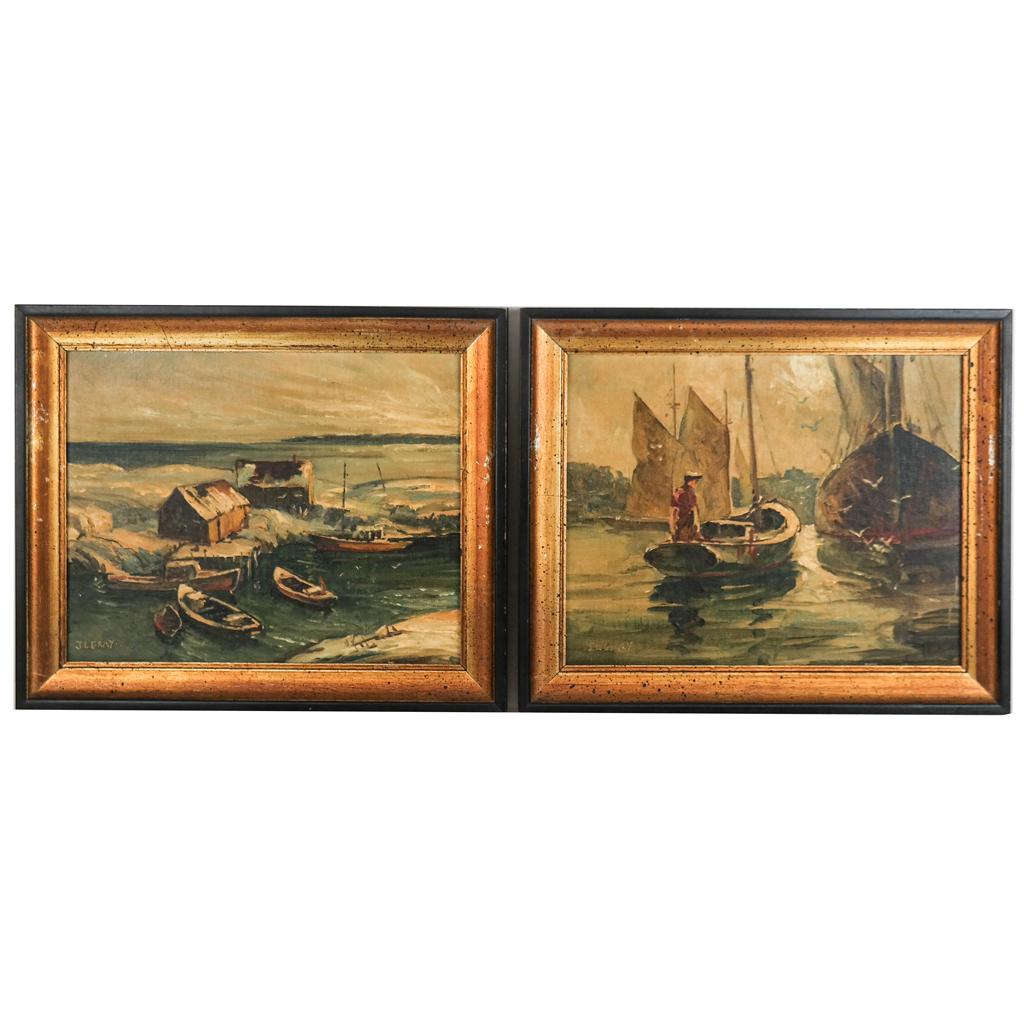 Jack Lorimer GRAY: Two Framed Works (1 of 11)