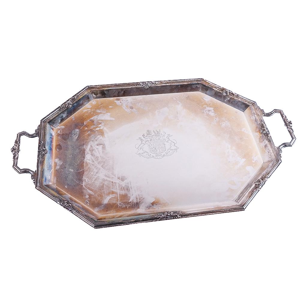 Disdin & Co. Silver Plate Tray (1 of 8)