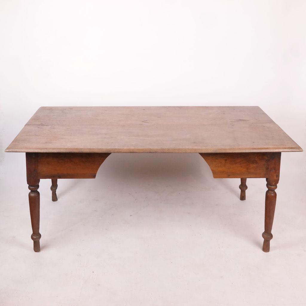 Large Antique Refectory Table / Desk (1 of 12)