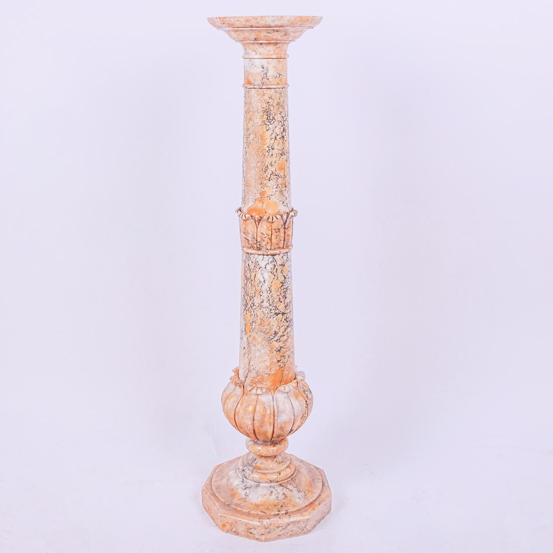 Alabaster Column or Pedestal (1 of 7)