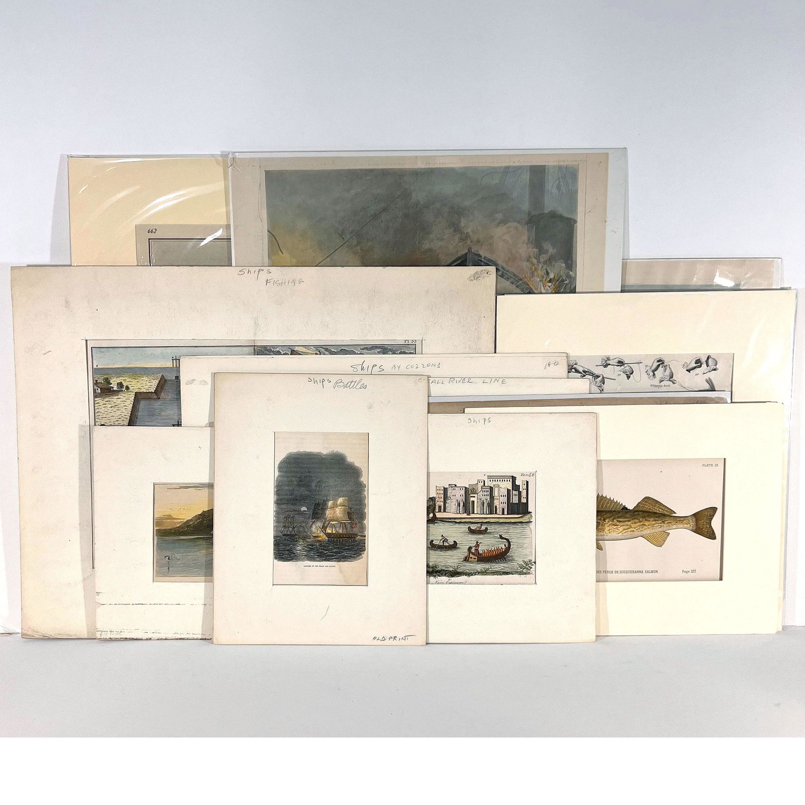 Group of Historical Maritime Prints, Photographs + (1 of 14)