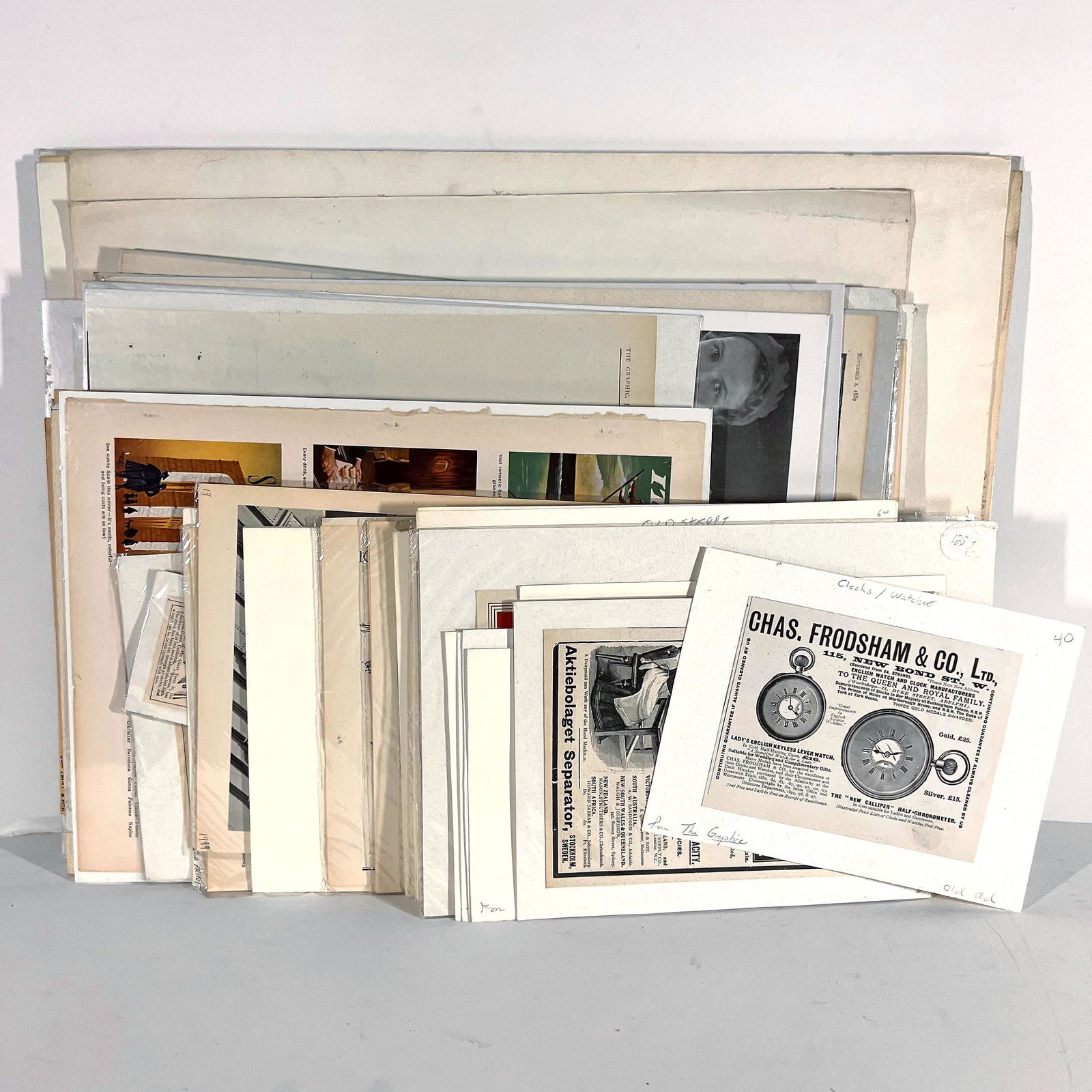 Large Group of Vintage 19th & 20th C. Advert's (1 of 14)