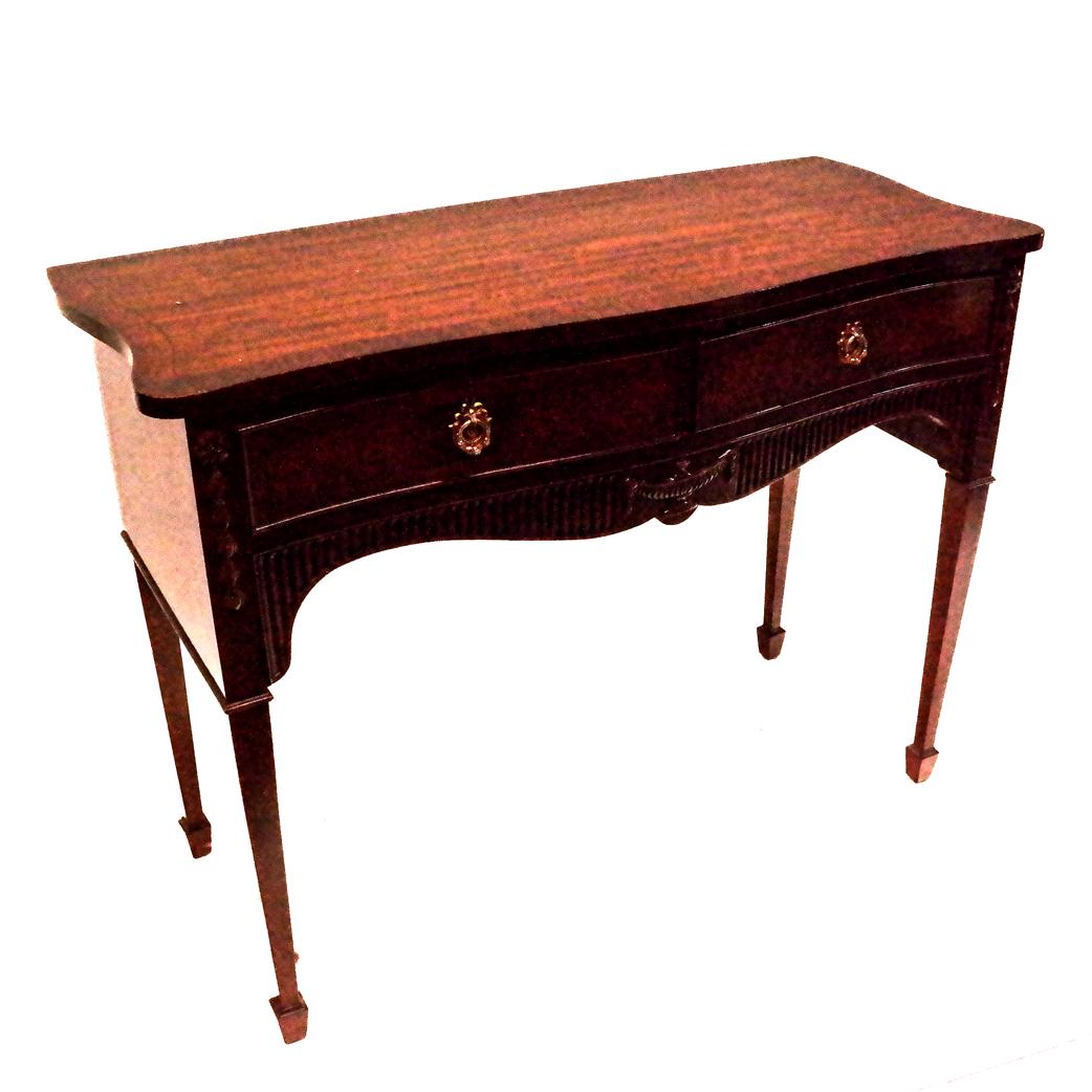 Neoclassical-Style Mahogany Serving Table (1 of 11)