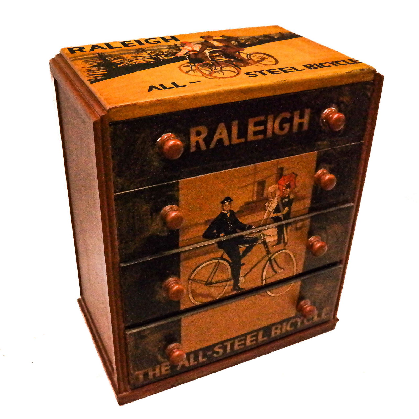 Paint-Decorated Chest of Drawers (1 of 10)