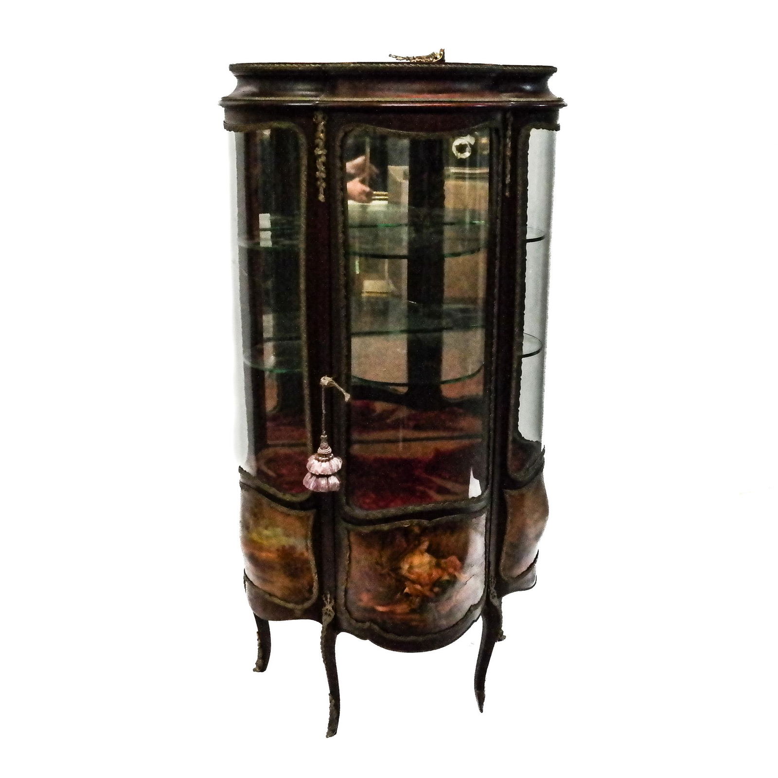 Louis XV-Style Vitrine Display Cabinet (1 of 19)