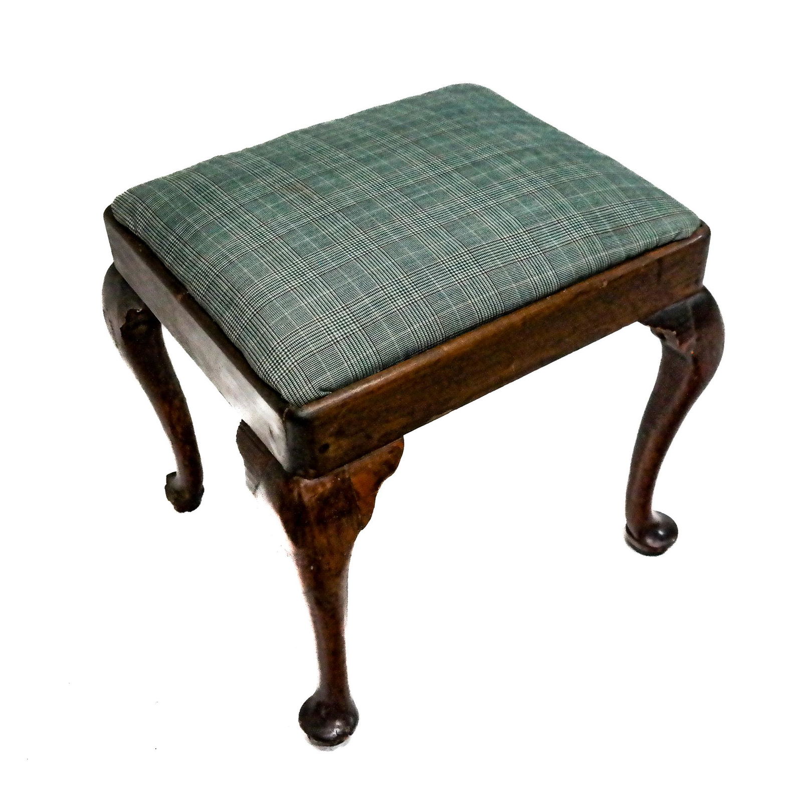 Queen Anne / George I Mahogany Stool (1 of 11)