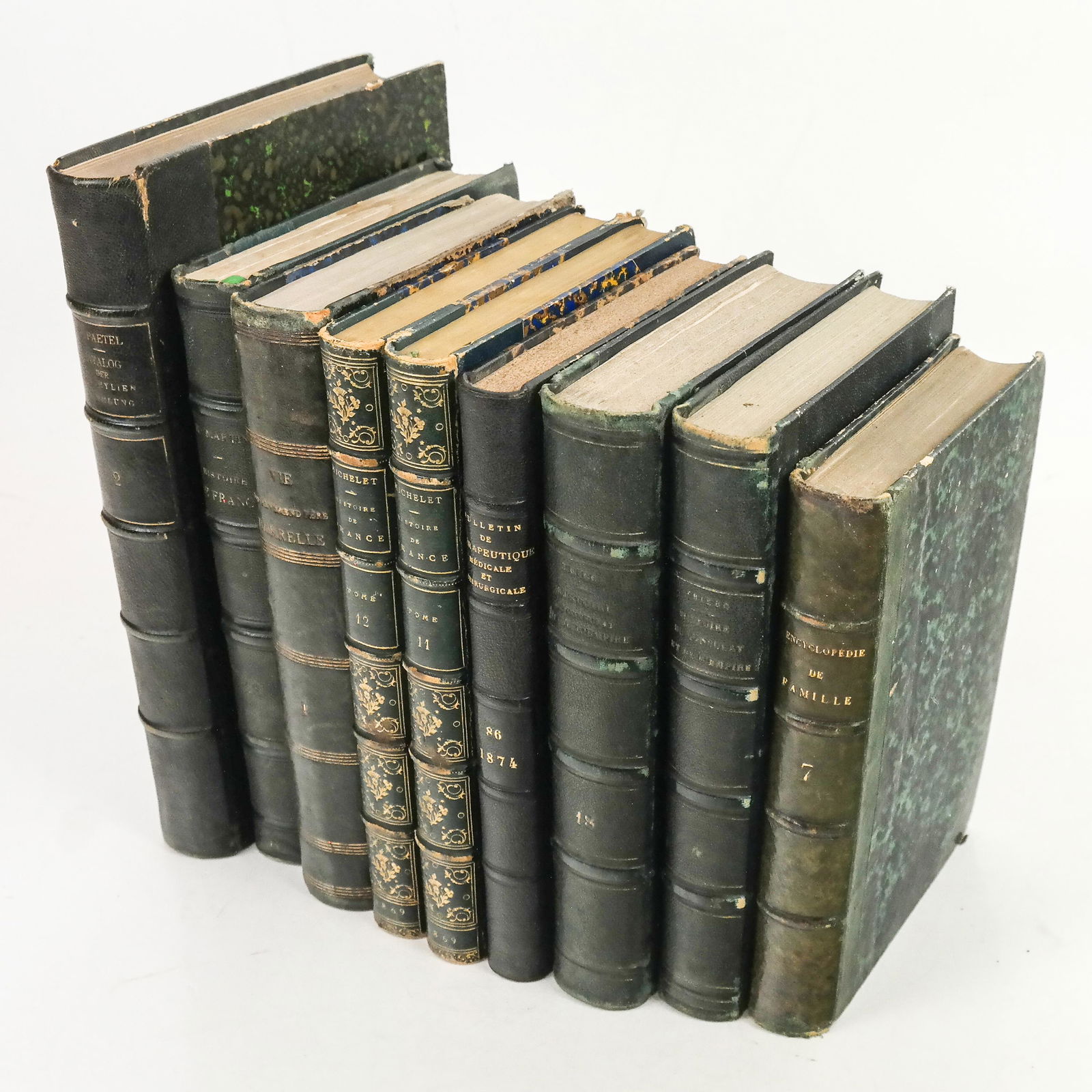 Assembled Group of Antique Books (9) (1 of 11)