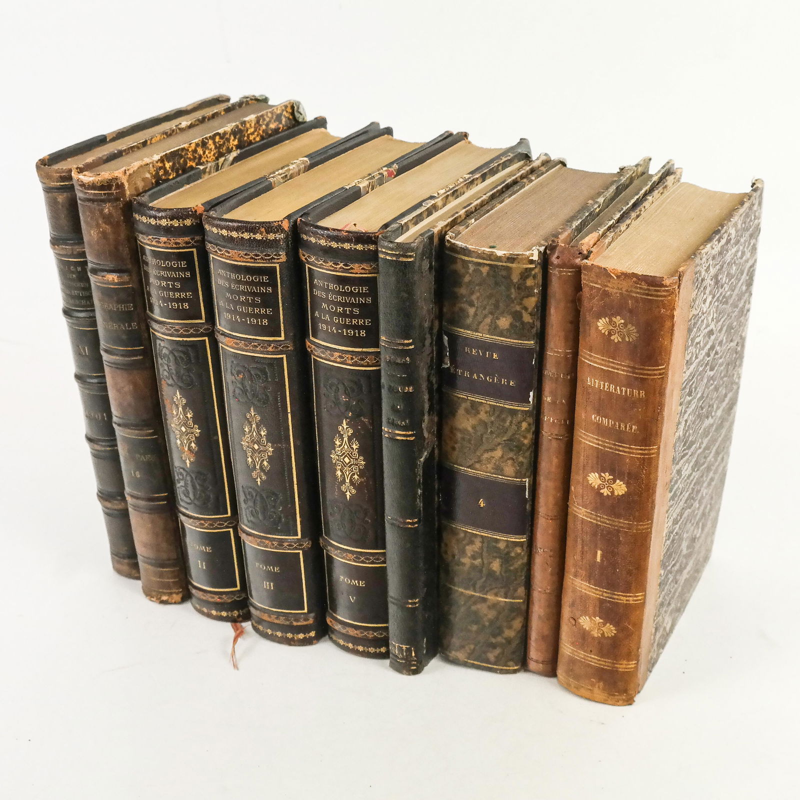 Assembled Group of Antique Books (9) (1 of 12)
