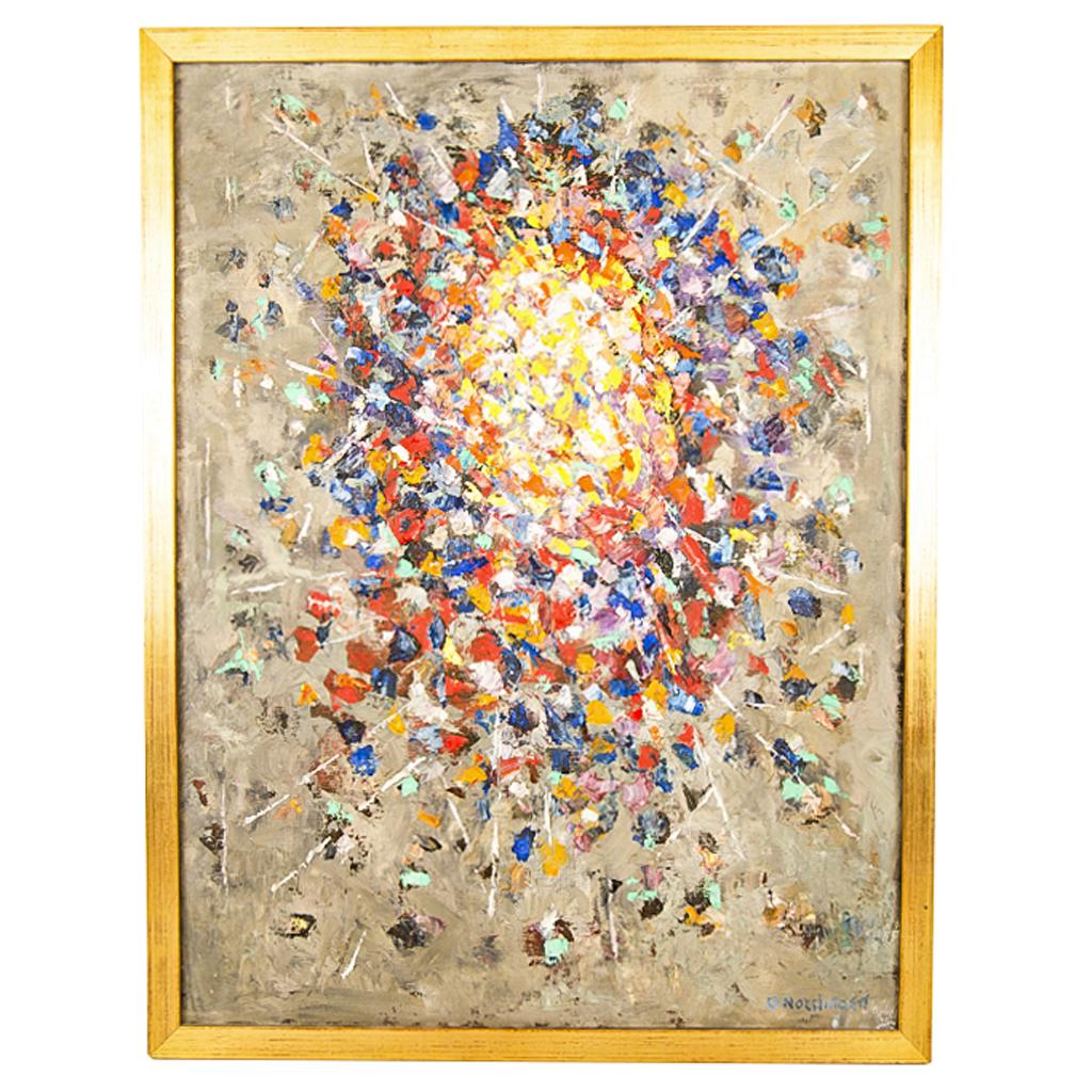 Germaine NORDMANN: Modern Abstract Painting (1 of 11)