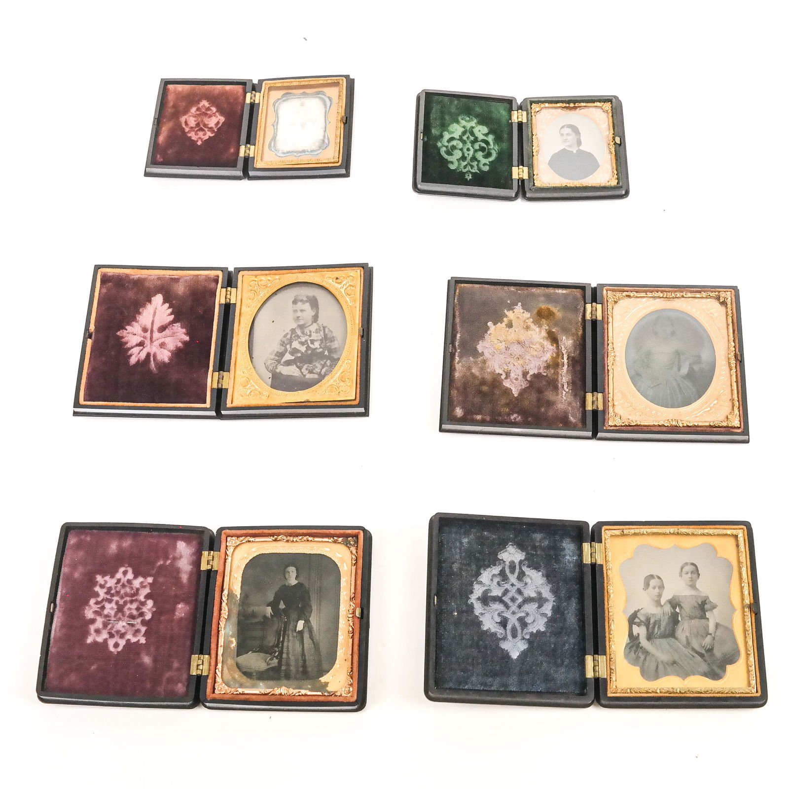 Six Union Cased Daguerreotypes (1 of 9)