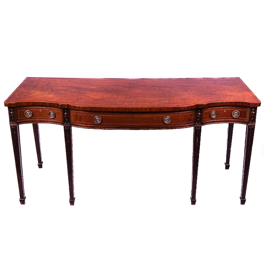 George III Period Mahogany Server (1 of 15)