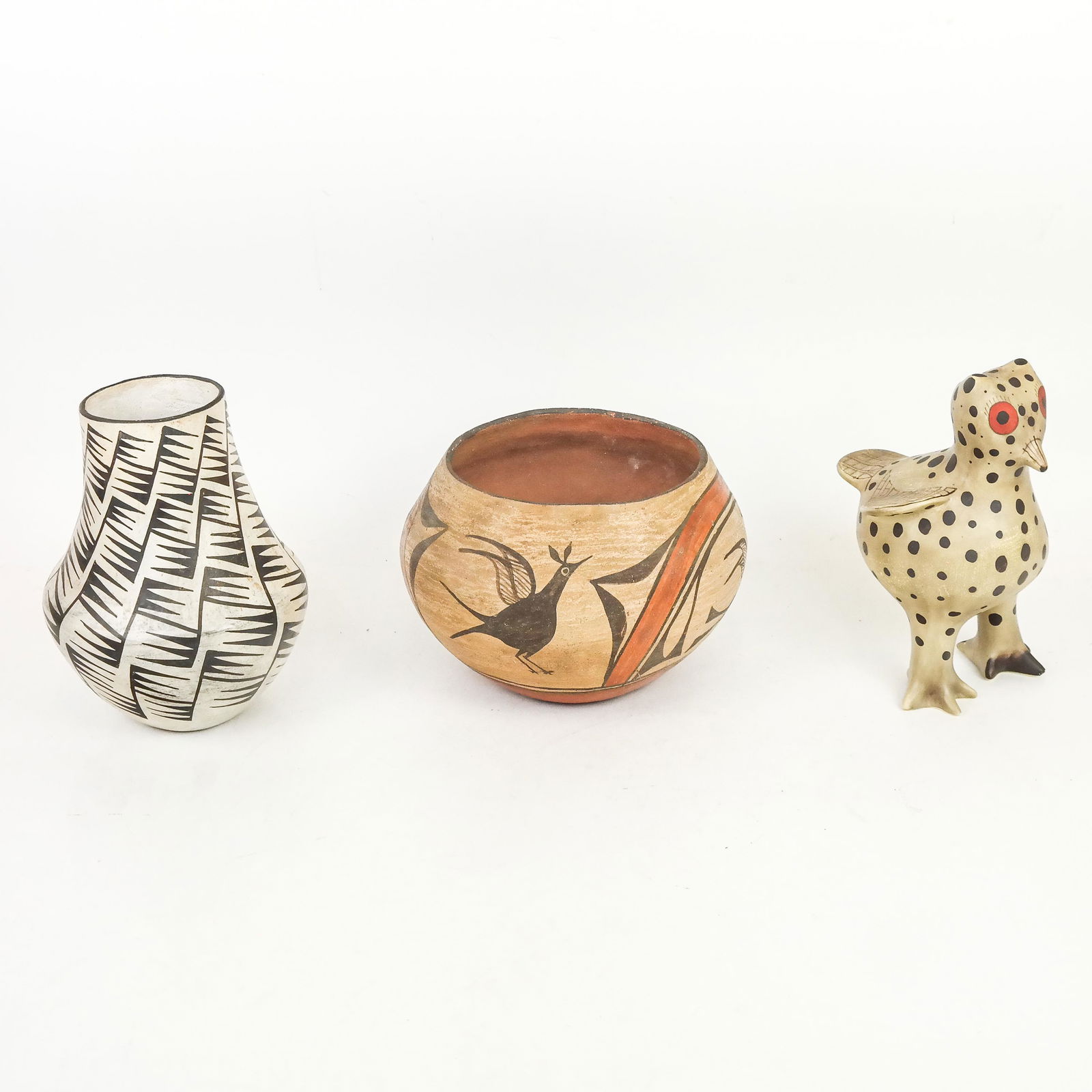 Three Painted Pottery Vessels (1 of 12)