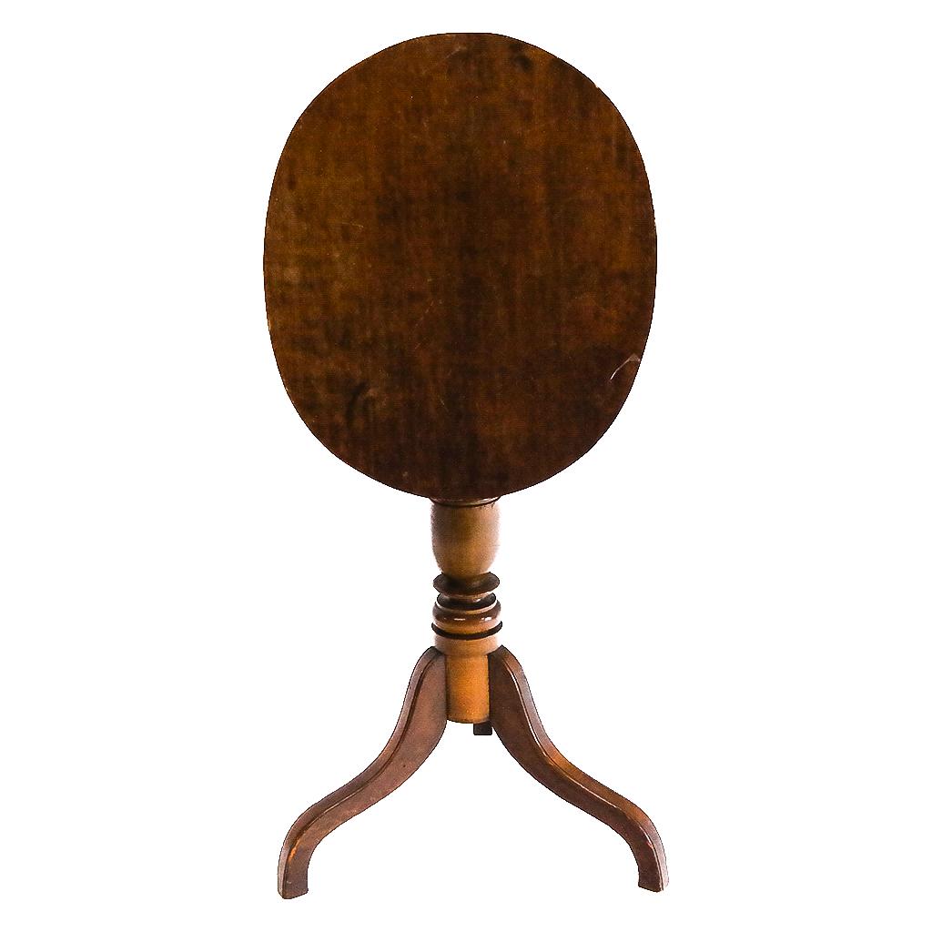 American Fruitwood Tilt Top Tea Table (1 of 6)