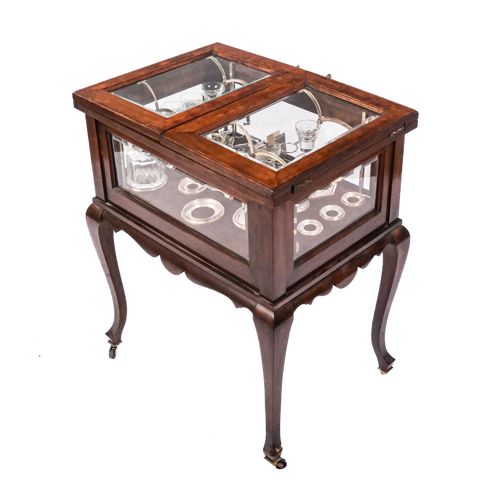 Walnut Beau Brummel Liquor Cart (1 of 14)