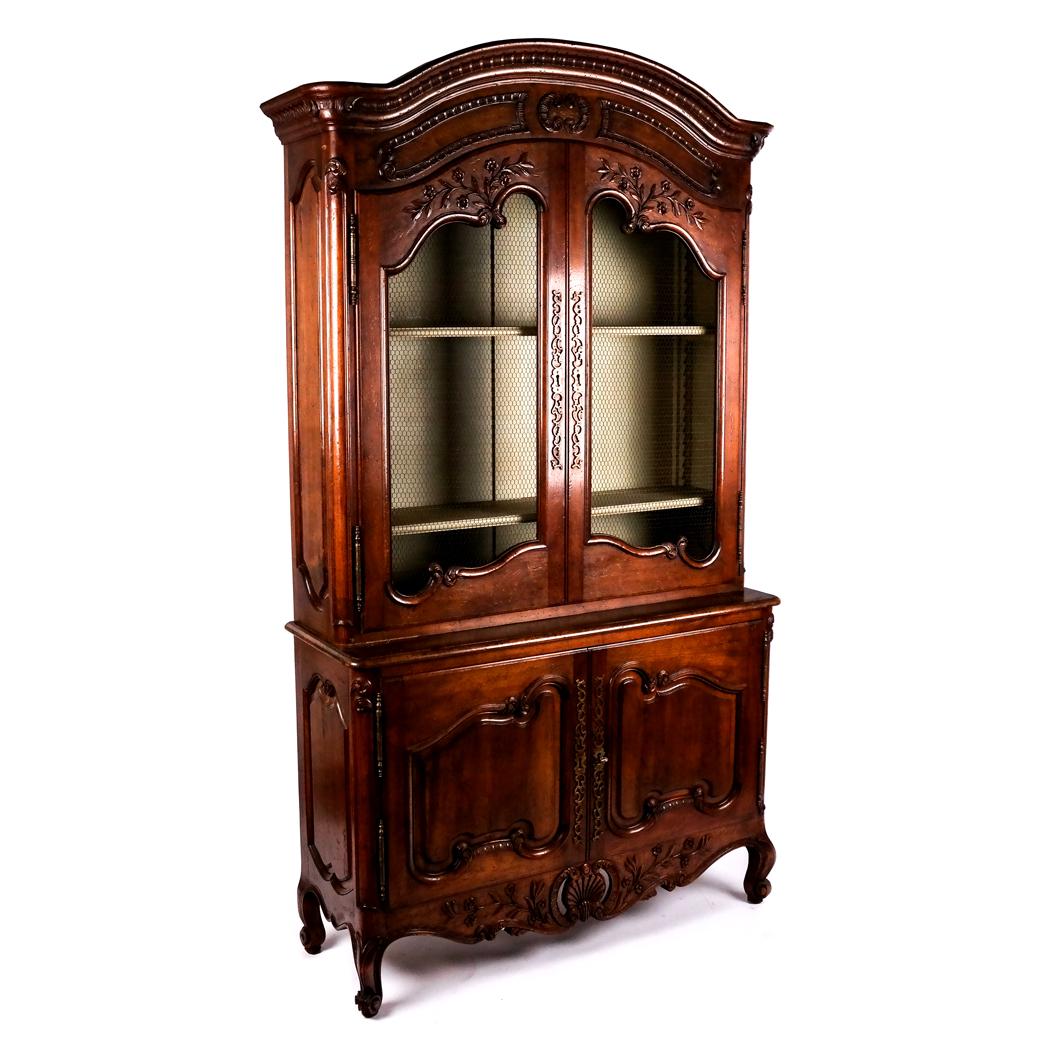 Louis XV Provincial-Style Bookcase (1 of 14)