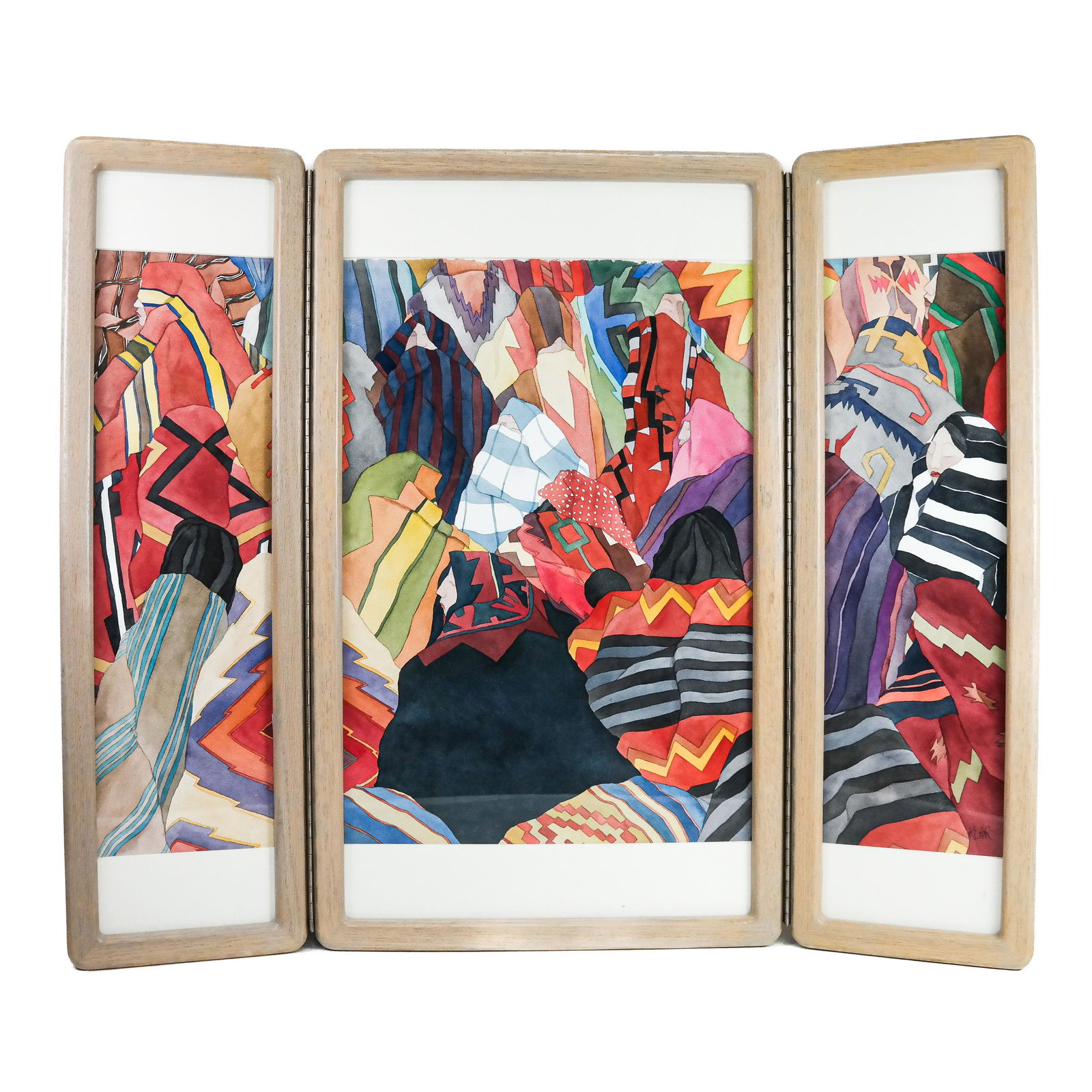 Irene KLAR: Native American Watercolor Painting (1 of 13)