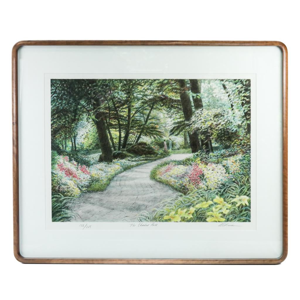 Harold ALTMAN: Shaded Park - Lithograph (1 of 13)