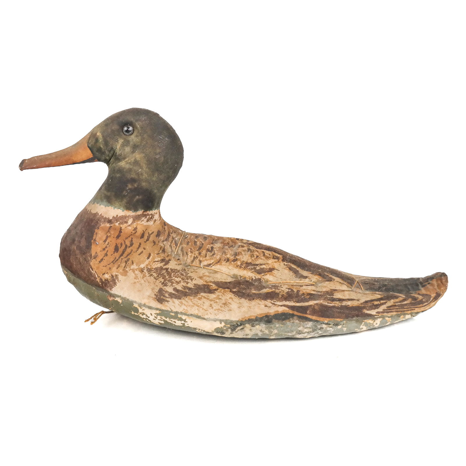 Handmade Leather or Fabric Duck Decoy (1 of 9)