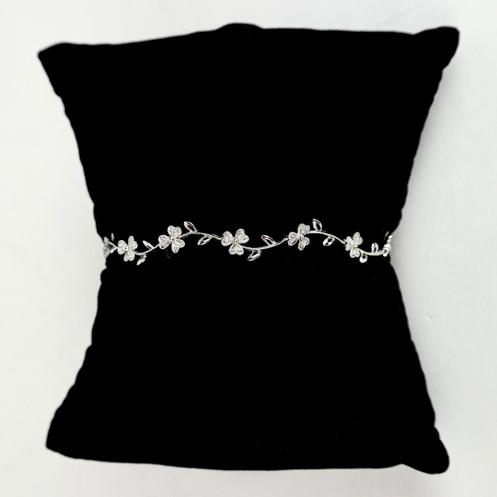 14K Gold & Diamond Bracelet (1 of 7)