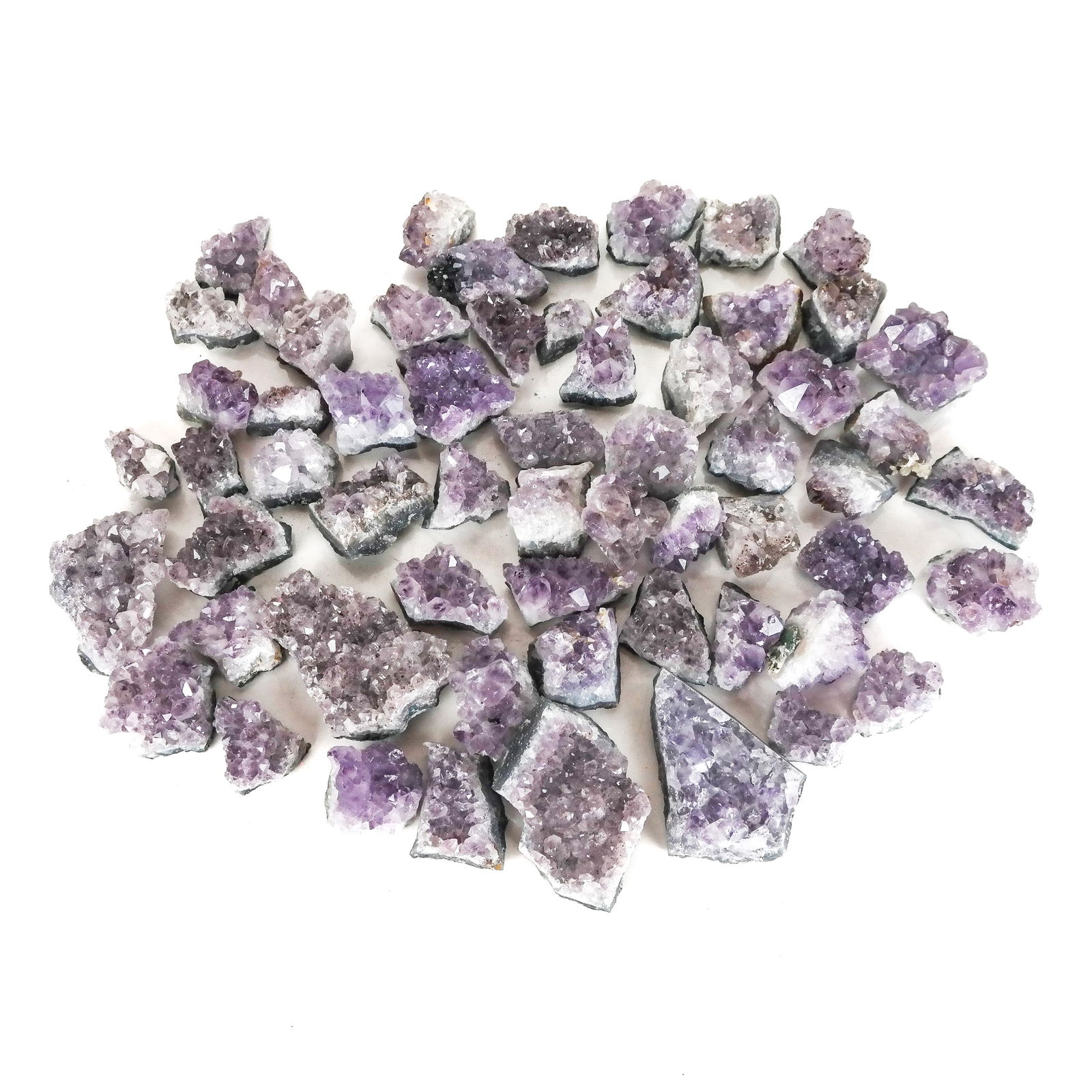 Large Group of Amethyst Quartz Pieces (1 of 7)