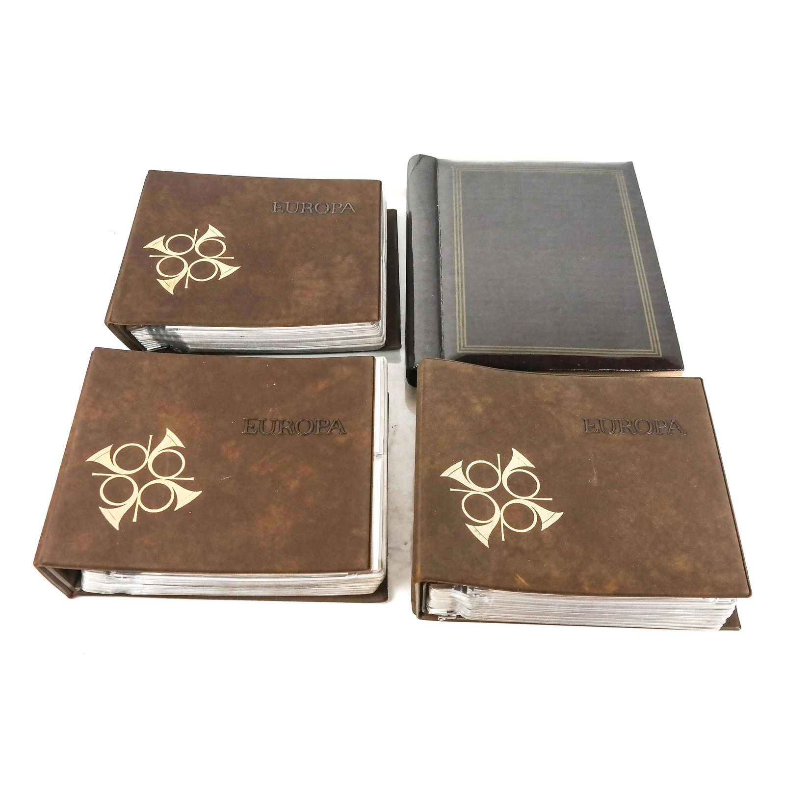 Collection of Postcards & Stamps in 4 Albums (1 of 9)