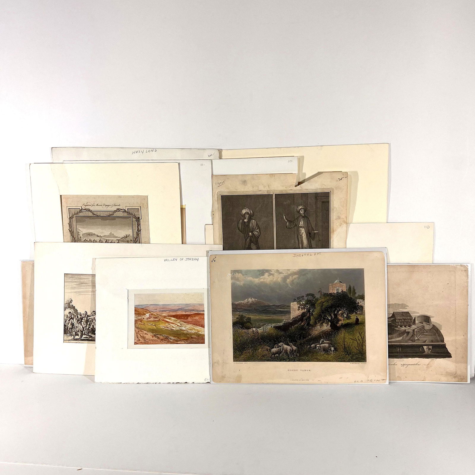 Historic Scenes & Architecture - Color Engravings (1 of 15)