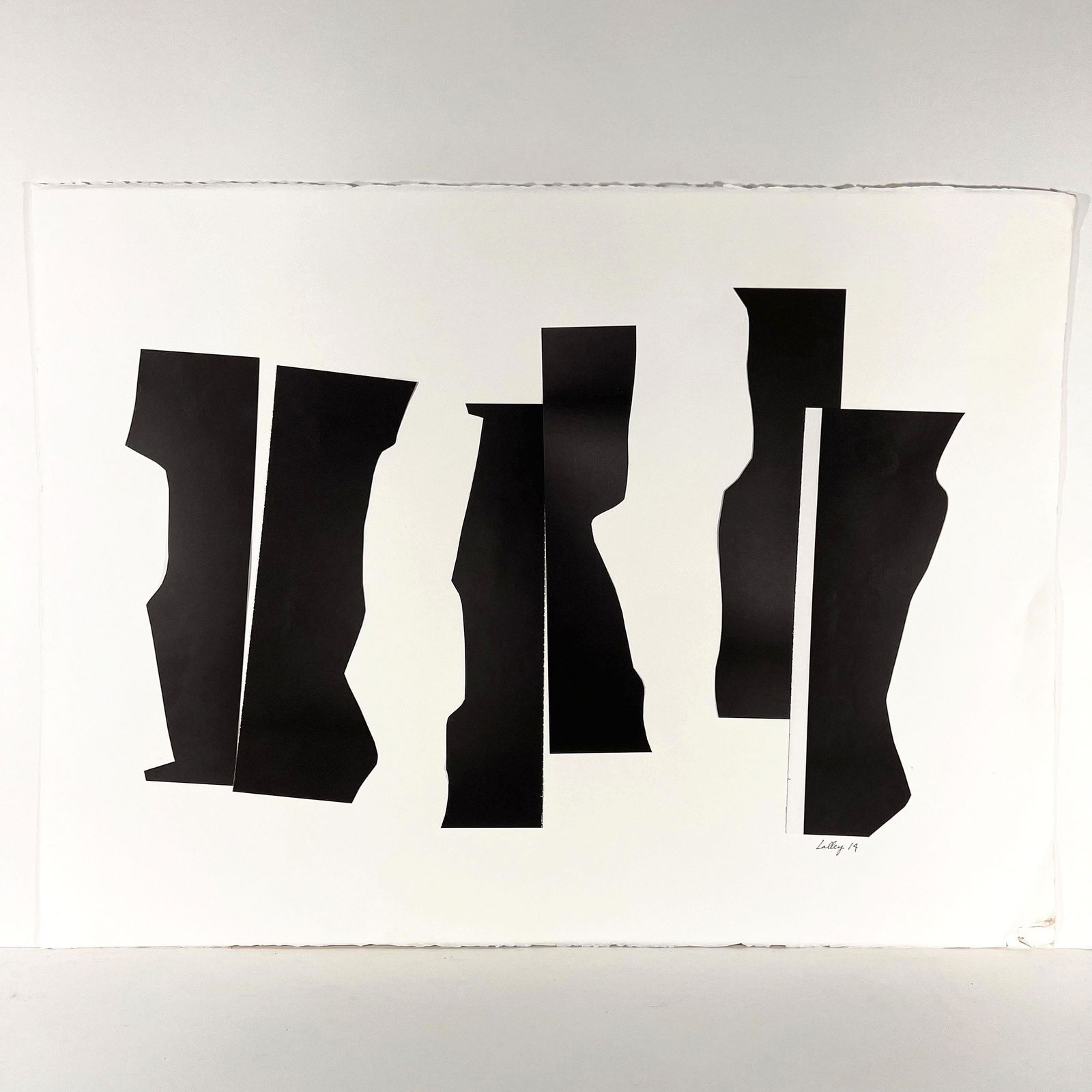 R. Scott LALLEY: Abstract - Mixed Media Collage (1 of 8)