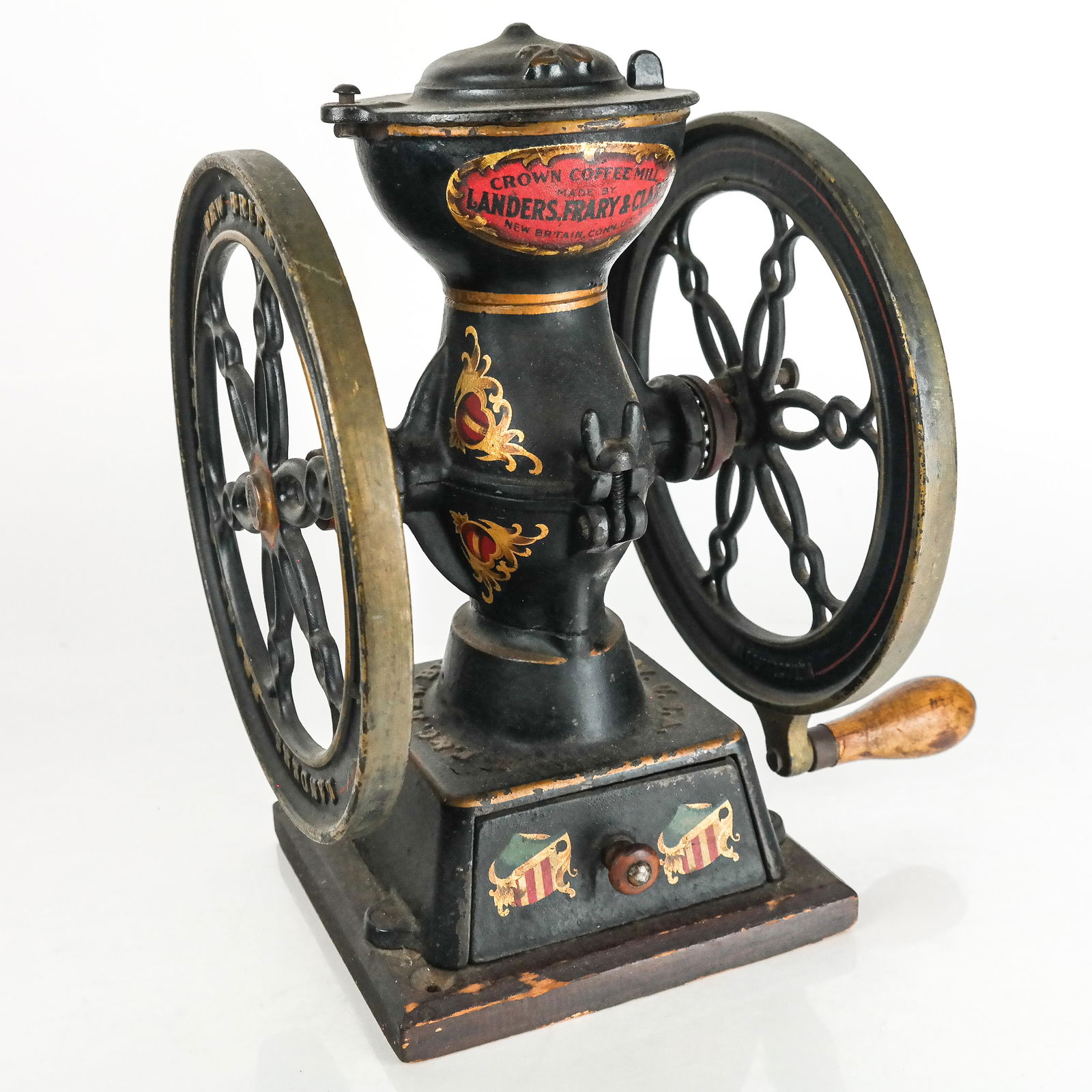 Antique Cast Iron Coffee Mill / Grinder (1 of 10)