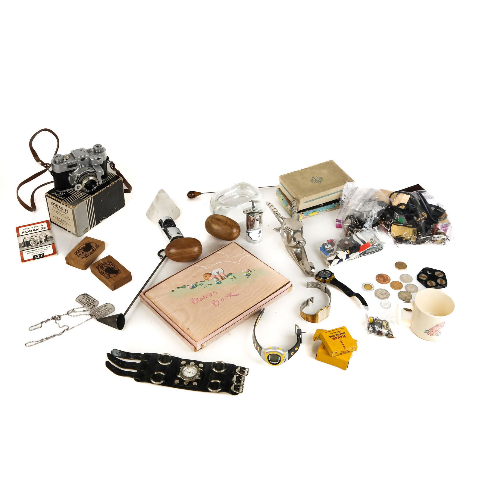 Lot of Coins, Costume Jewelry and Accessories (1 of 14)