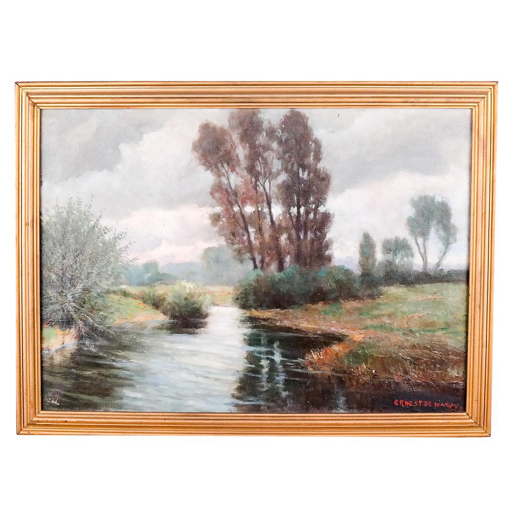 Ernest De NAGY: Landscape - Oil Painting (1 of 10)