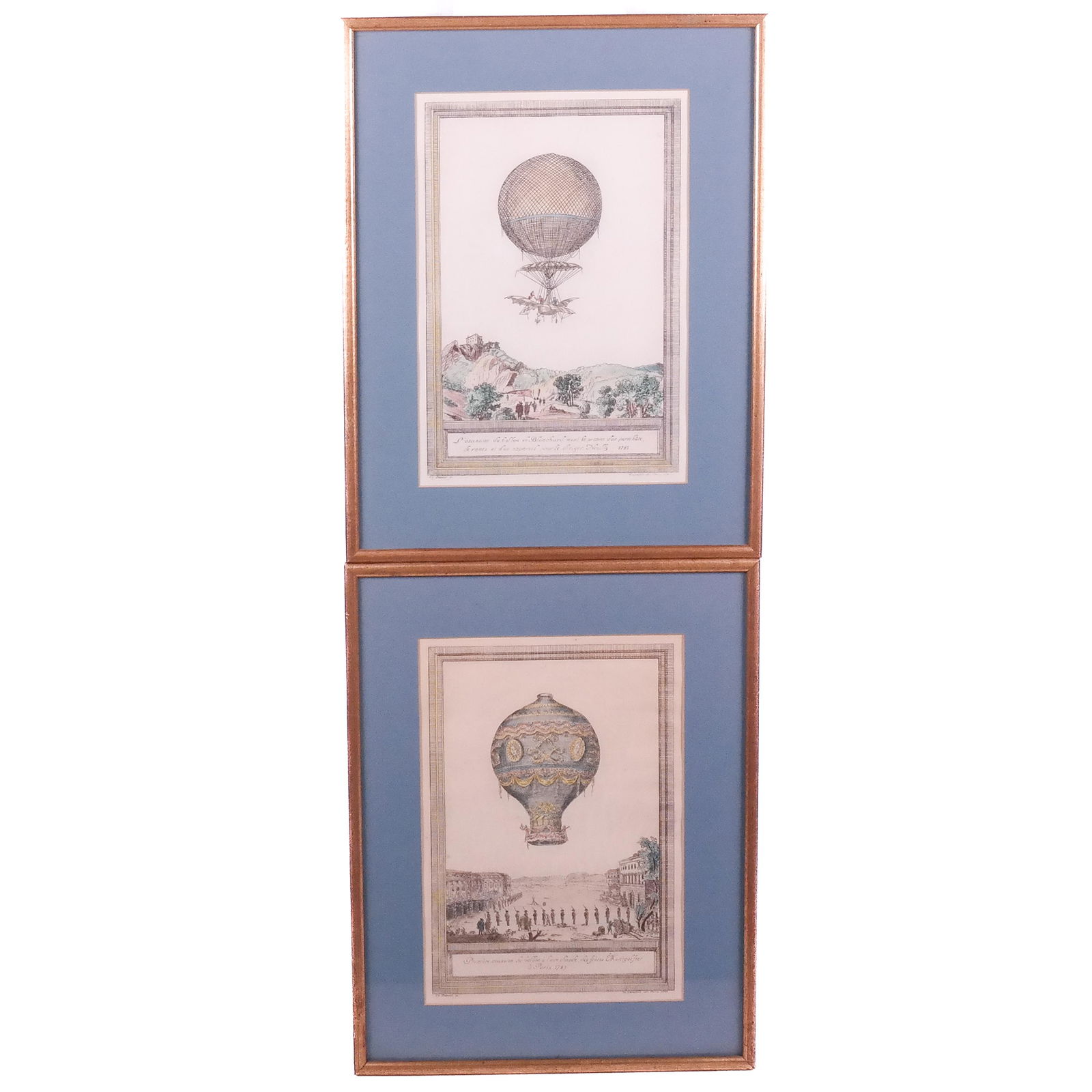 Pair of French Balloon Prints (1 of 10)