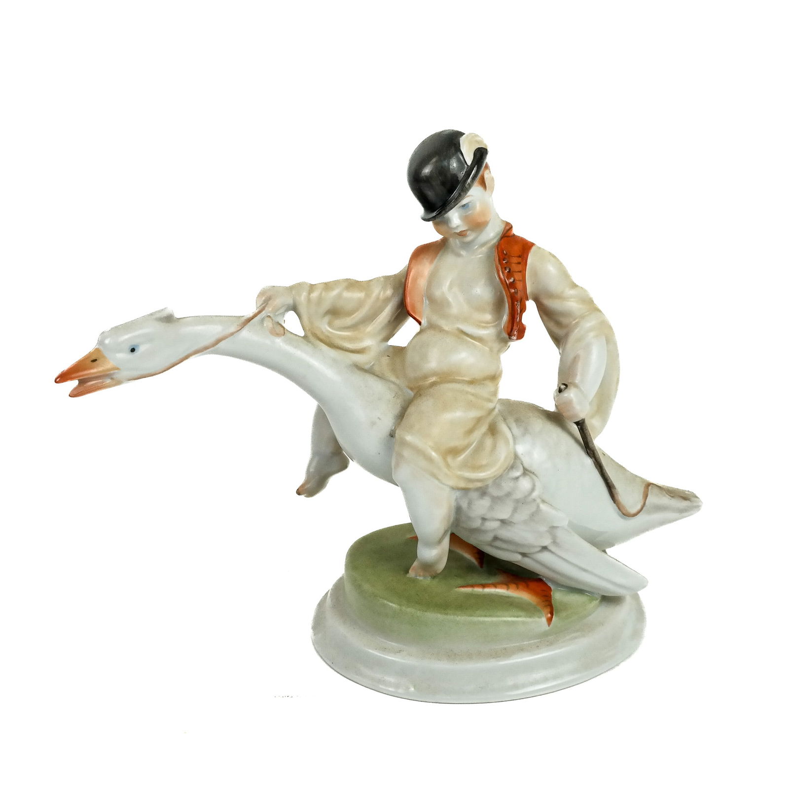 Herend Hungarian Porcelain Figural Group (1 of 9)