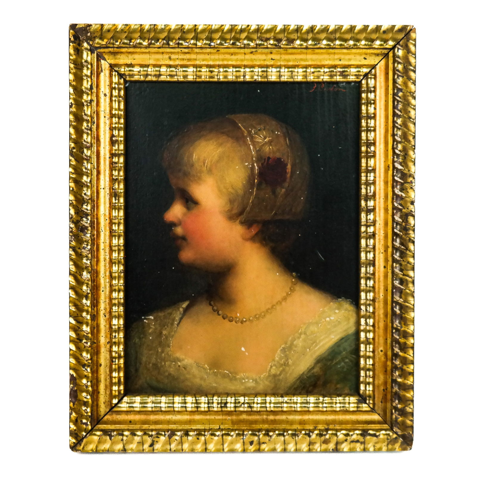 George Favid COULON: Portrait - Oil Painting (1 of 8)