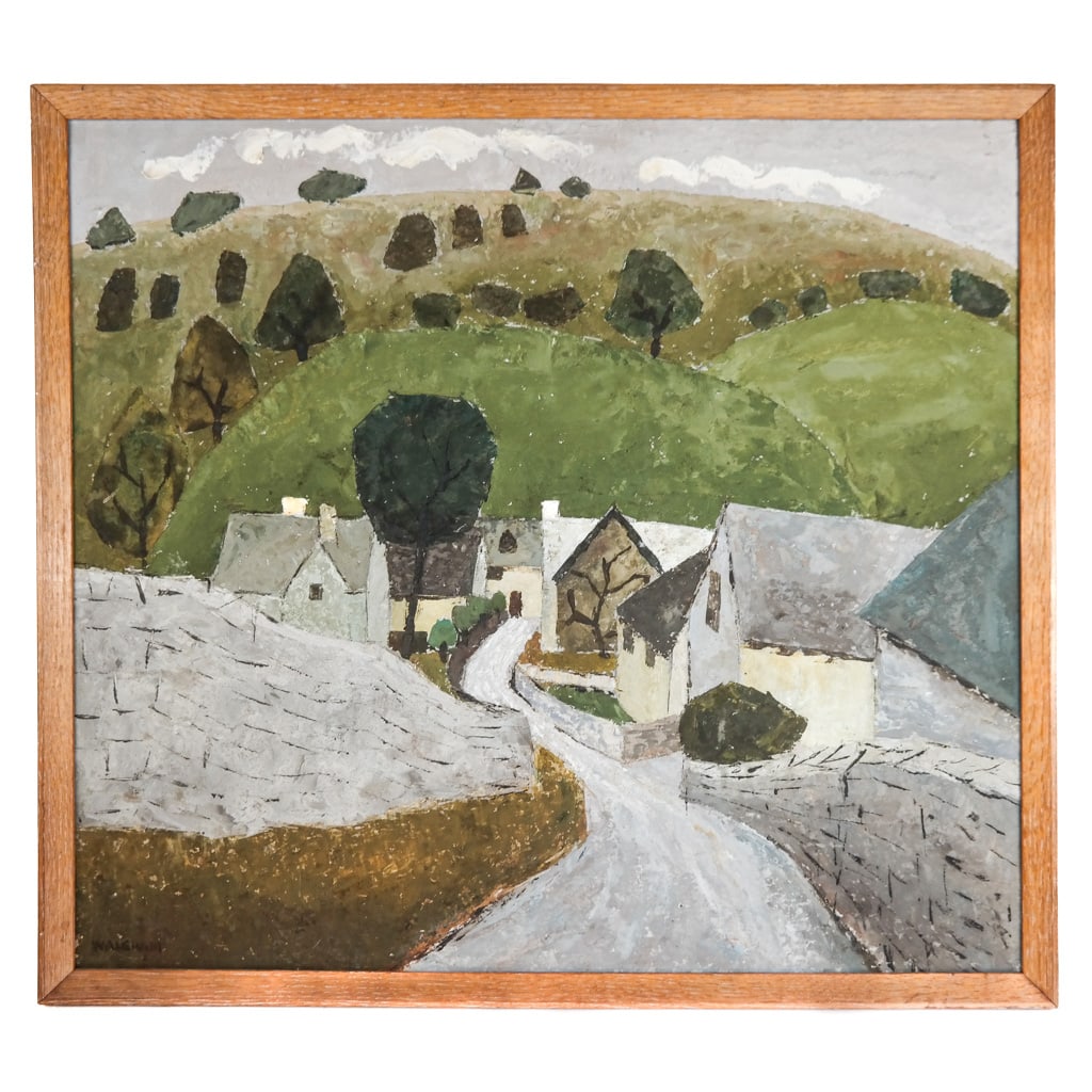 Barbara WALSHAM: Country Scene - Mixed Media/Board (1 of 10)