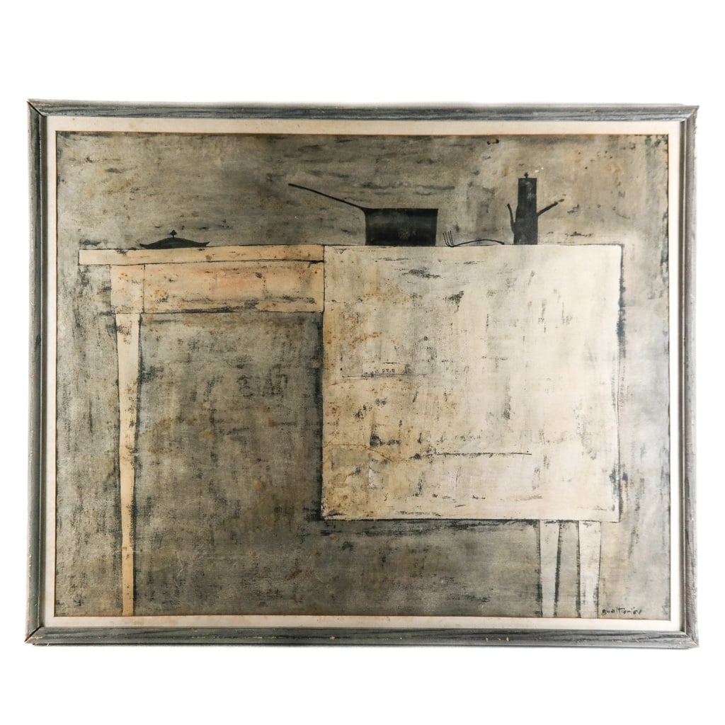 Joseph P. GUALTIERI: Abstract - Ink & Wash/Board (1 of 11)