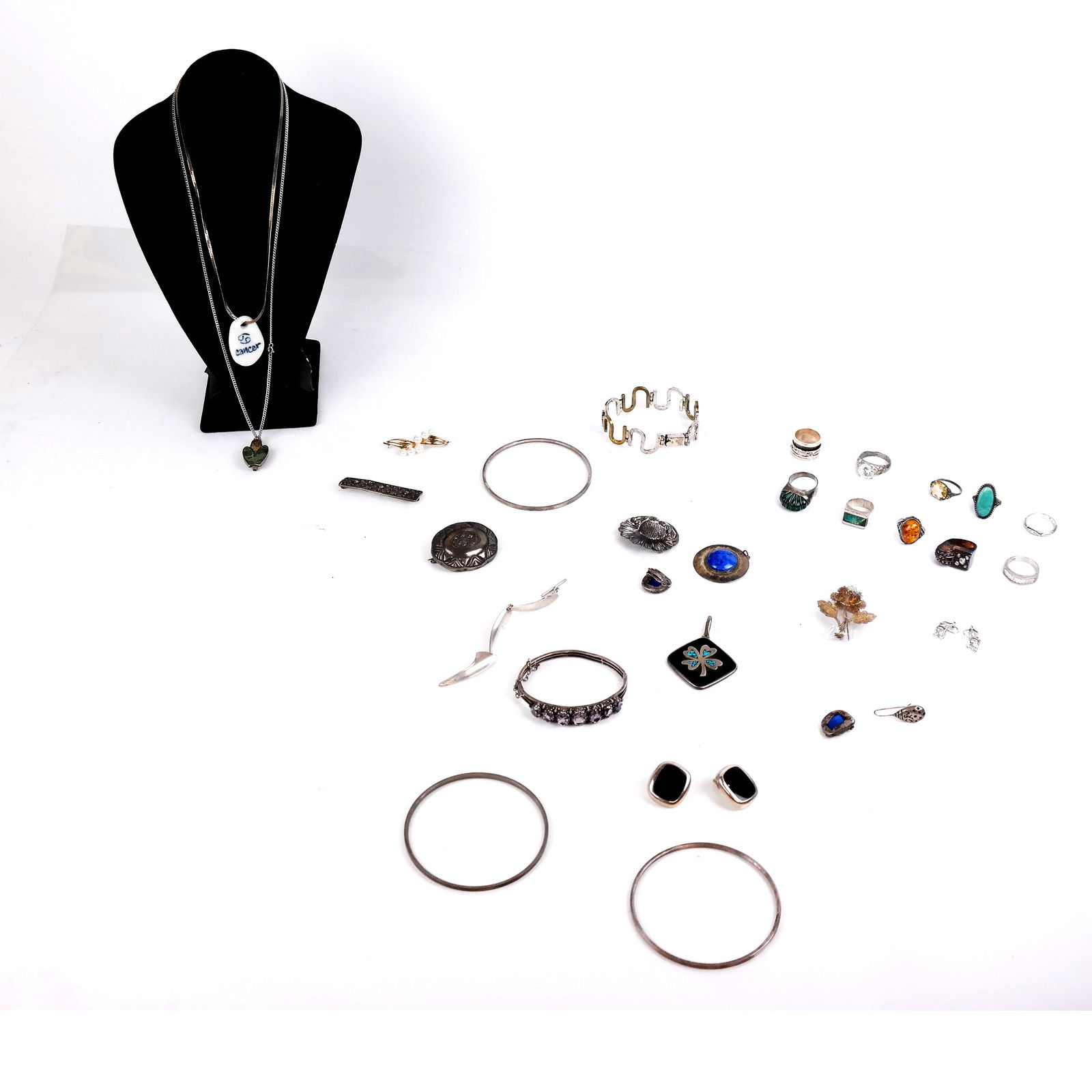 Assorted Sterling Silver Jewelry (1 of 14)