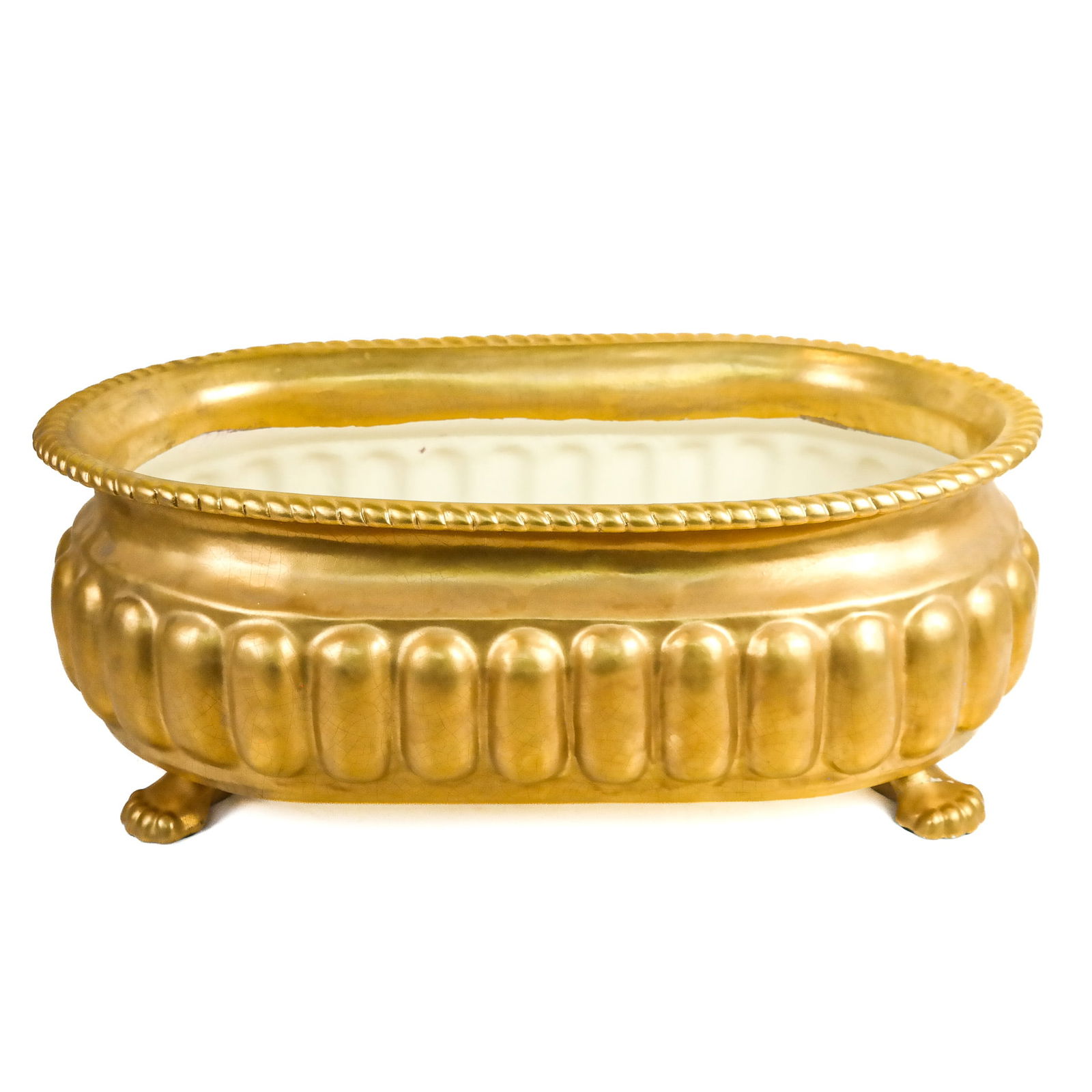 Classical-Style Gilt Composite Monteith Jardiniere (1 of 8)