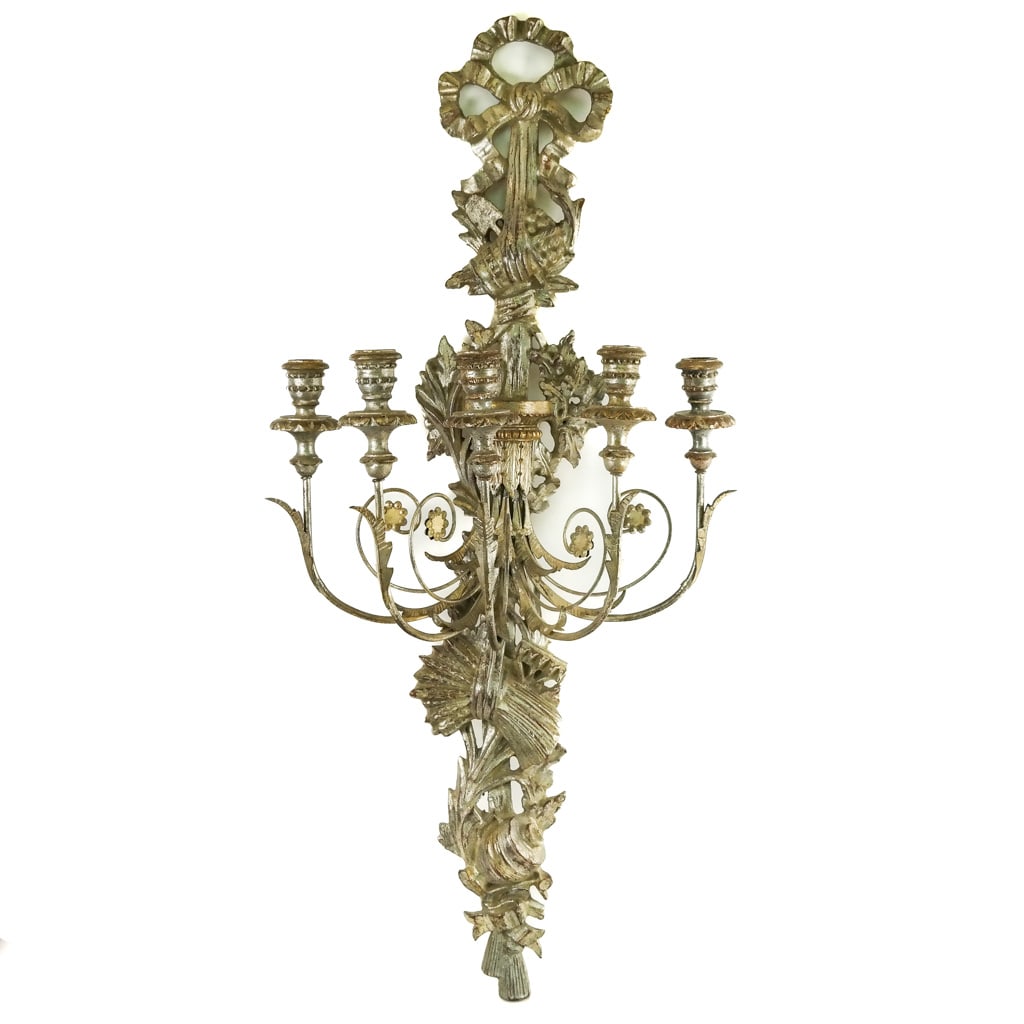 Large Italian Neoclassical-Style Sconce (1 of 14)