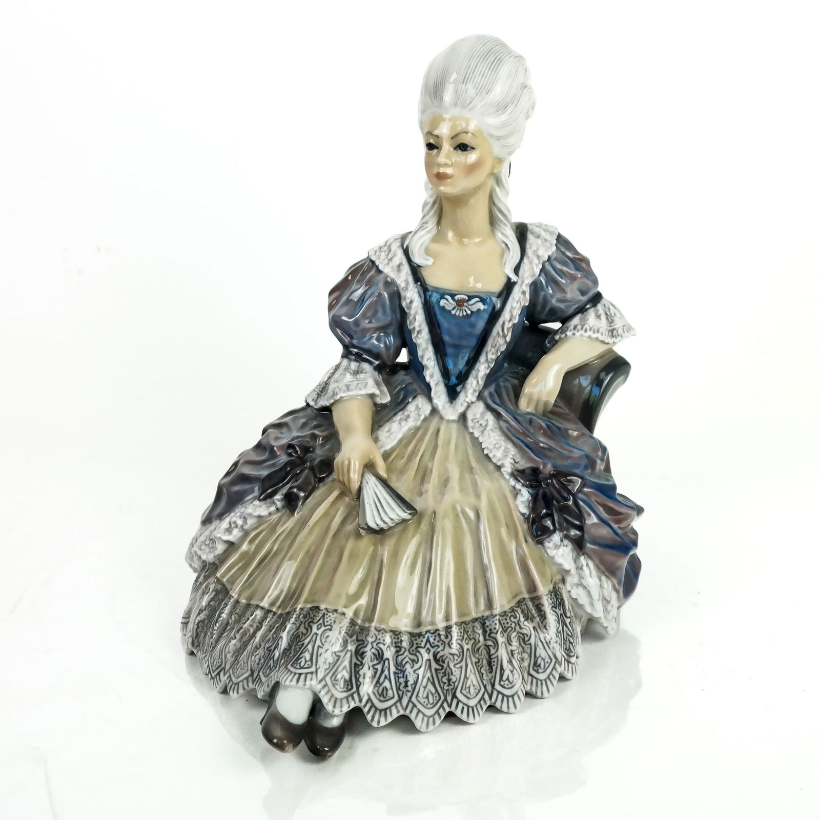 Dahl Jensen Danish Porcelain Figural Group (1 of 9)