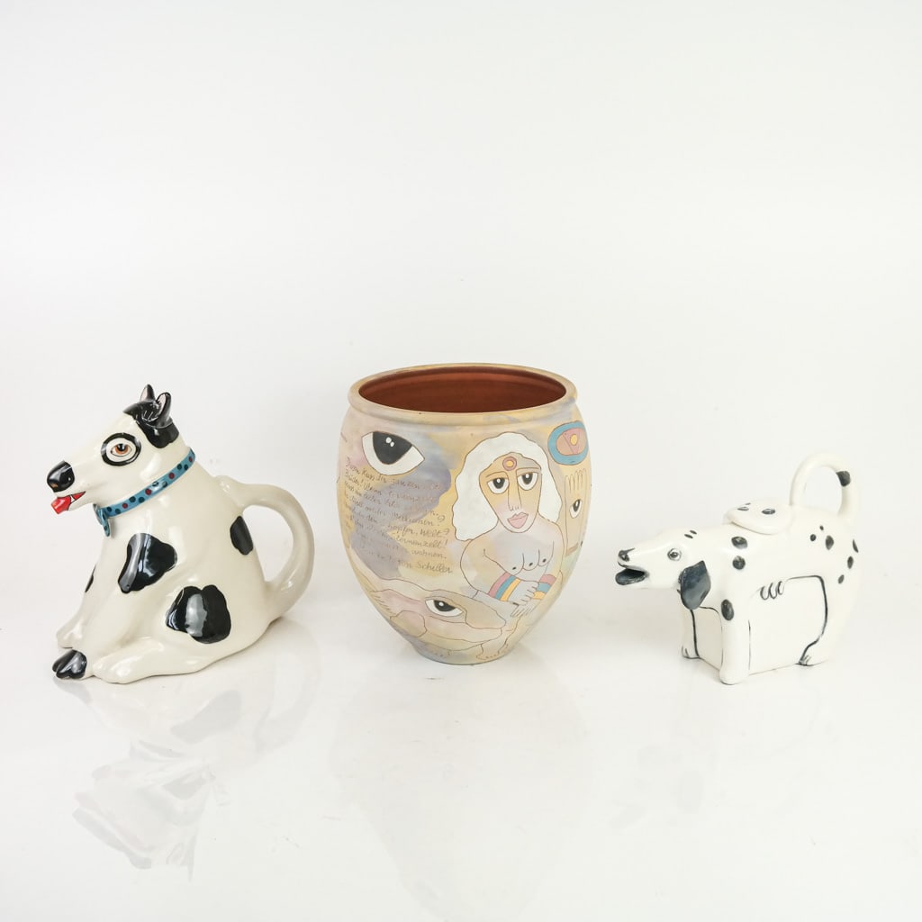 Three (3) Art Pottery Articles (1 of 14)